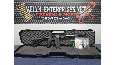 Diamondback Firearms, DB15, 16″, .5.56 NATO w/ Knight’s Armament Cold Hammer Forged Barrel Blank, Black