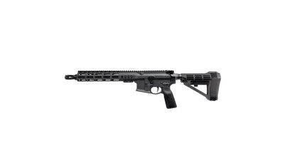 SOLGW MK1 CAR – 11.5″ Chrome-lined 41v50 5.56mm Pistol – Black Anodized Finish