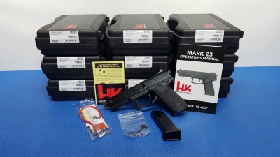 HK Mark 23 45acp Pistols NIB Consecutive Numbers